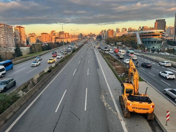 Sürücüler dikkat! Ataşehir D-100 Karayolu'nda 30 gün sürecek yol çalışması başladı - Resim: 1