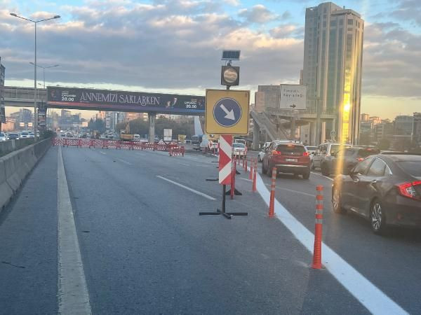 Sürücüler dikkat! Ataşehir D-100 Karayolu'nda 30 gün sürecek yol çalışması başladı - Resim: 4