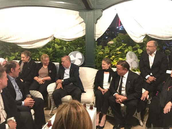 Erdoğan'dan Demirören ailesine başsağlığı ziyareti - Resim: 4