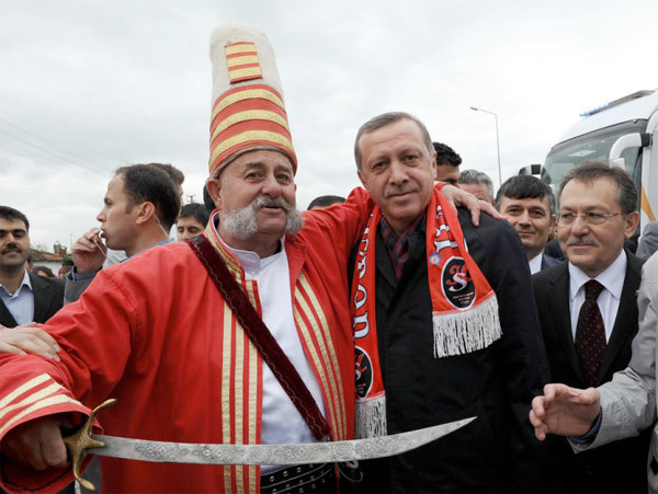 Başbakan'a mehteran sıcaklığı! - Resim: 1