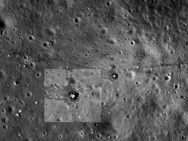 Ay'da 40 yıl önceki ayak izi - Resim: 2