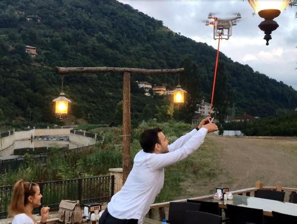 Evliliğe teknoloji ayarı! Trabzon'da dronelu teklif - Resim: 3