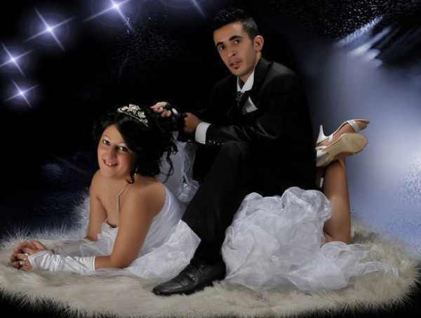 Böyle gelin damat görmediniz! - Resim: 4