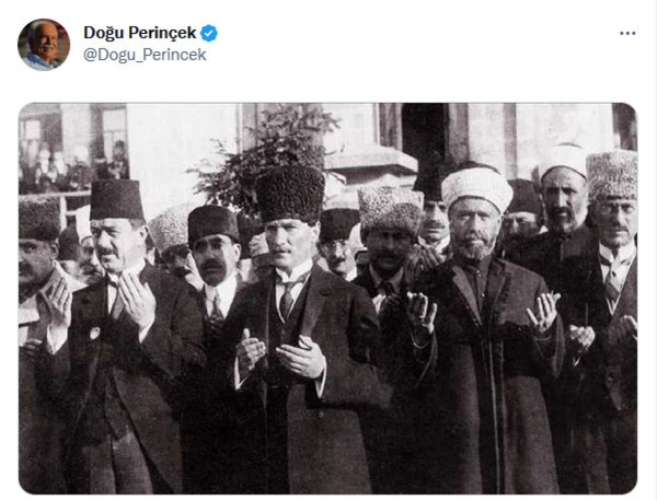 Doğu Perinçek'ten Nevşin Mengü'ye Atatürk'lü cevap - Resim: 1