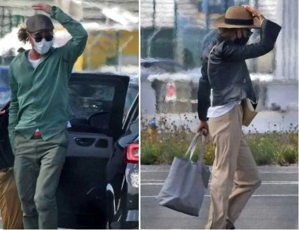 Brad Pitt'in 29 yaş küçük sevgilisi Alman model Nicole Poturalski evli çıktı! - Resim: 2