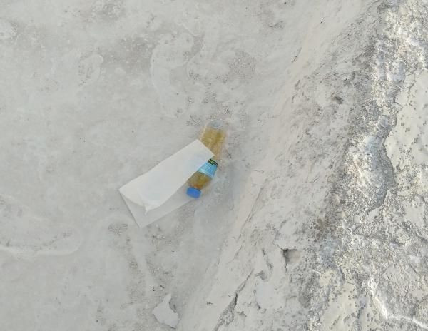 Denizli'deki beyaz cennetten utandıran görüntü! Pamukkale'nin haline bakın - Resim: 4