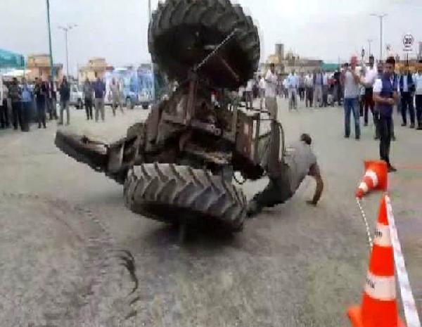 Şov yapayım derken canından oluyordu! - Resim: 2