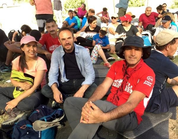 Aşırı sıcakta böyle serinlediler - Resim: 4