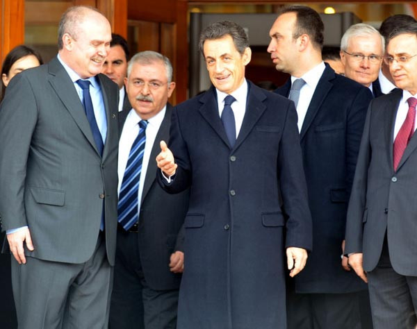 Sarkozy'nin Türkiye ziyaretinden kareler - Resim: 2