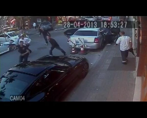 Baskın dehşeti güvenlik kamerasında - Resim: 1