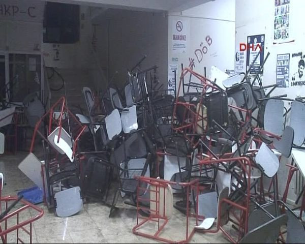 Üniversitede gerginlik! Çok sayıda gözaltı var - Resim: 2