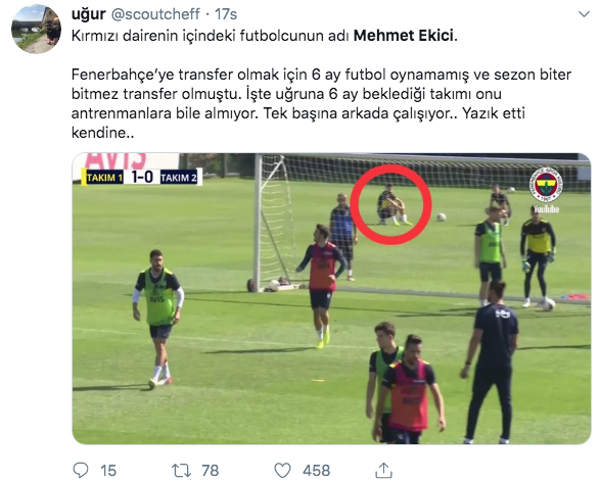 Mehmet Ekici'nin görüntüsü Fenerbahçelilerin içini acıttı Ersun Yanal'a çakıp durdular - Resim: 3