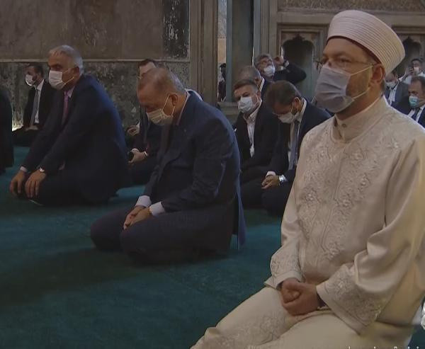 Erdoğan'dan Ayasofya çıkışı çarpıcı 'Akşener ve İnce' yorumu! - Resim: 3