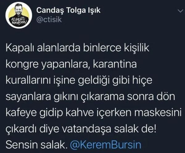 Söylediği kelime tepki çekti! Kerem Bürsin'e Candaş Tolga Işık’tan sert sözler! - Resim: 0