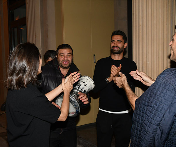 Tuvana Türkay Alper Potuk çiftinin keyfi yerinde - Resim: 1