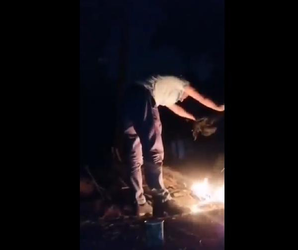 Adana'da bir garip olay! Boğazını kestiği tavuğu ateşe atıp, cinler alemine adadığını söyledi - Resim: 0