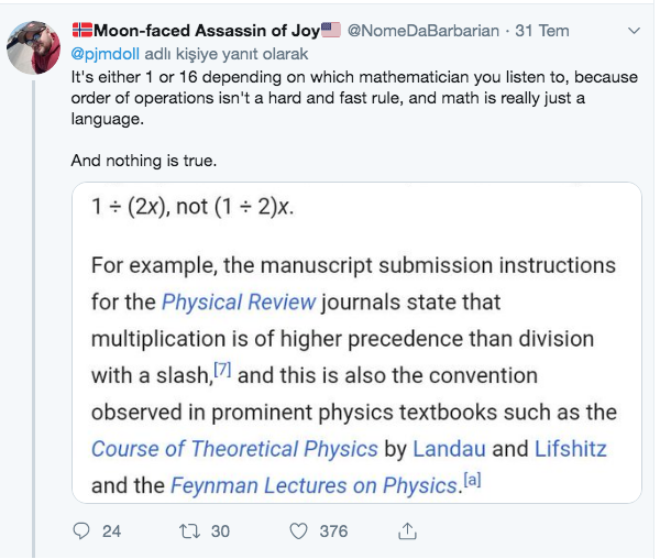 Sosyal medya kullanıcılarını ikiye bölen matematik sorusu! Cevap 1 mi 16 mı - Resim: 3