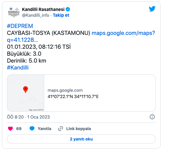 Kastamonu fena sallandı AFAD depremin şiddetini duyurdu - Resim: 0