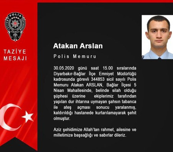 Atakan Arslan'ı şehit eden 2 tutuklu için müebbet hapis cezası - Resim: 0