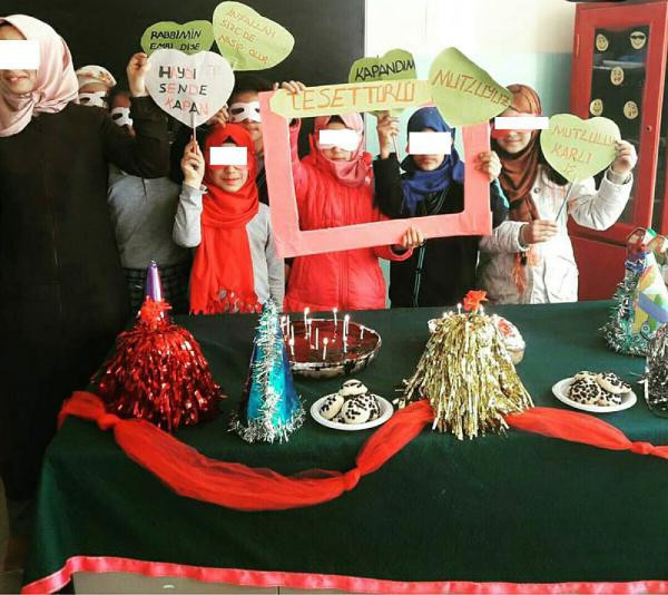 Ortaokulda 'kızların kapanma partisi'ne soruşturma - Resim: 1