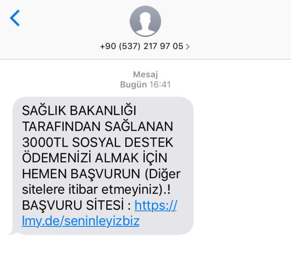 Yetkililer uyardı! Bu mesaja sakın inanmayın - Resim: 0