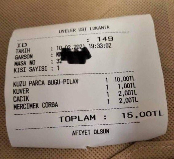 Meclis lokantasının fiyatlarına bakın! 'Bu gerçek mi?' diyen Şahan Gökbakar inanamadı: Nasıl 12 lira oluyor delireceğim - Resim: 1