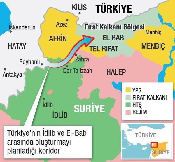 'Türkiye Koridoru' kuruluyor! YPG'nin bağlantısı koparılacak! - Resim: 4