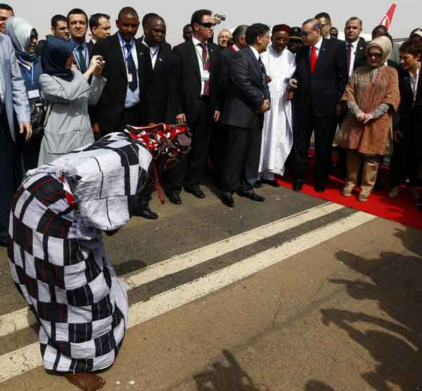 Erdoğan'ı böyle karşıladılar - Resim: 1