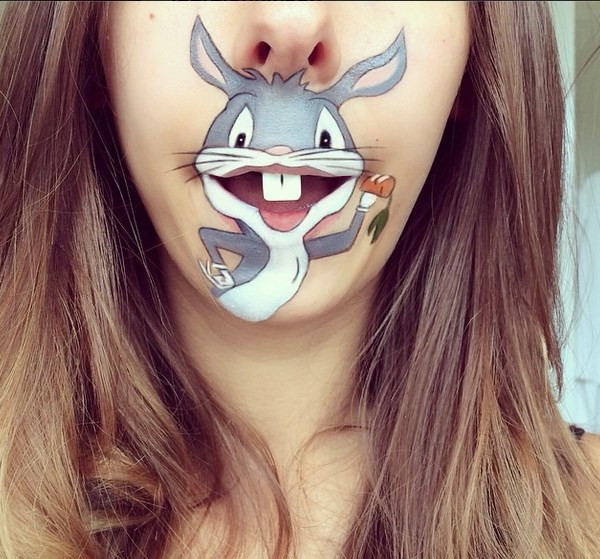 Yüzüne yaptığı makyajla ünlü oldu - Resim: 4