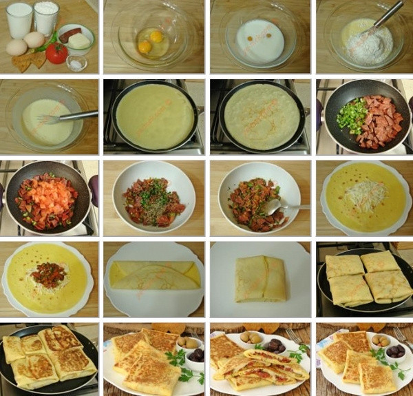 Bu kahvaltılık krep börek ile tüm gün acıkmayacaksınız - Resim: 0