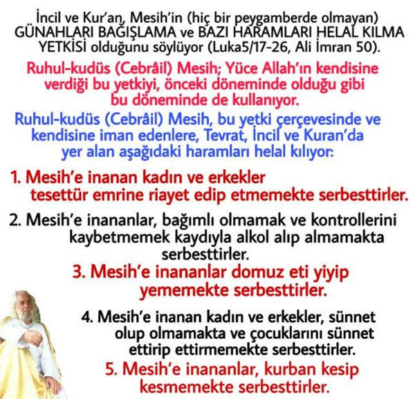 Kendini Mesih ilan eden Hasan Mezarcı domuz etini, alkolü tesettürü helal kıldı - Resim: 3