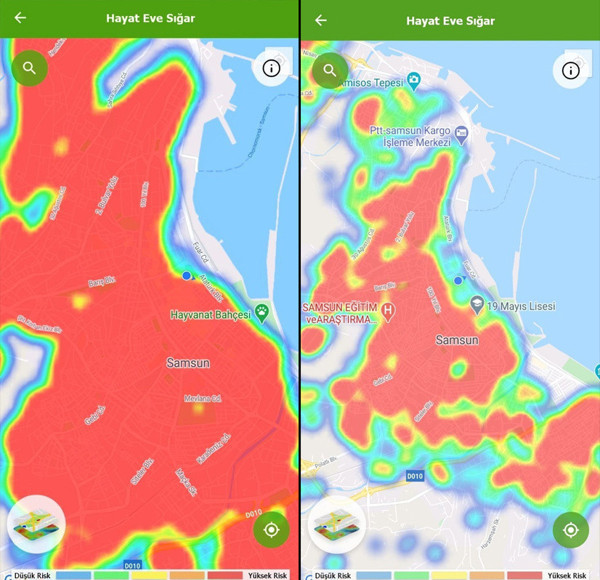 Fahrettin Koca Samsun için müjdeyi verdi! Harita yeşile dönmeye başladı - Resim: 0