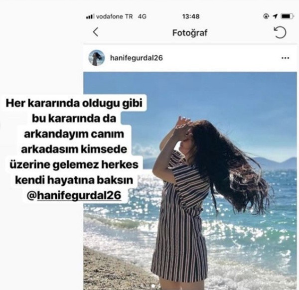 Hanife instagramdan duyurdu başörtüsü çıkardı son halini gösterdi - Resim: 0