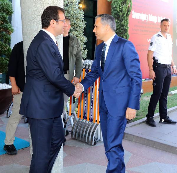 Vali Yerlikaya İBB Başkanı Ekrem İmamoğlu'nu ziyaret etti - Resim: 1