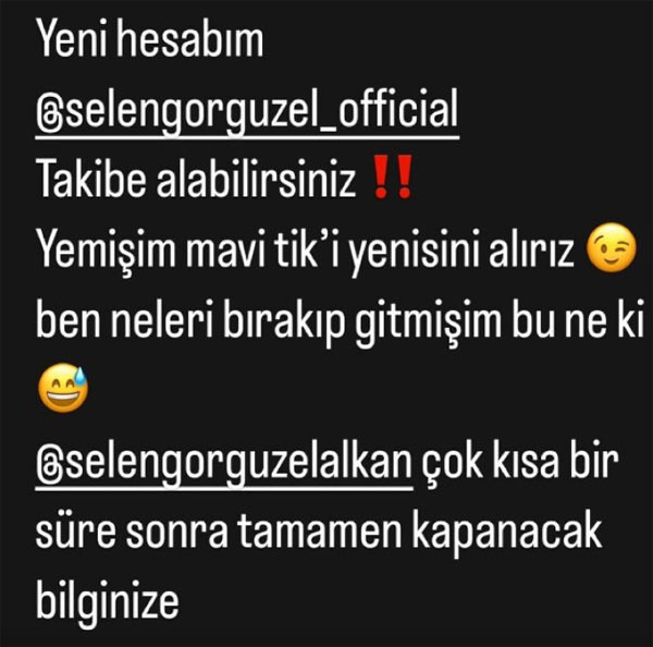 Selen Görgüzel eski eşinin mavi tikini bile istemedi! "Yemişim mavi tikini" dedi, hesabını kapattı - Resim: 3