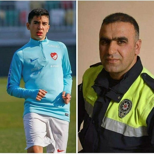 Şehit Fethi Sekin’in oğlu Burak Tolunay: Babamın en büyük hayali beni Milli Takım’da görmekti - Resim: 0
