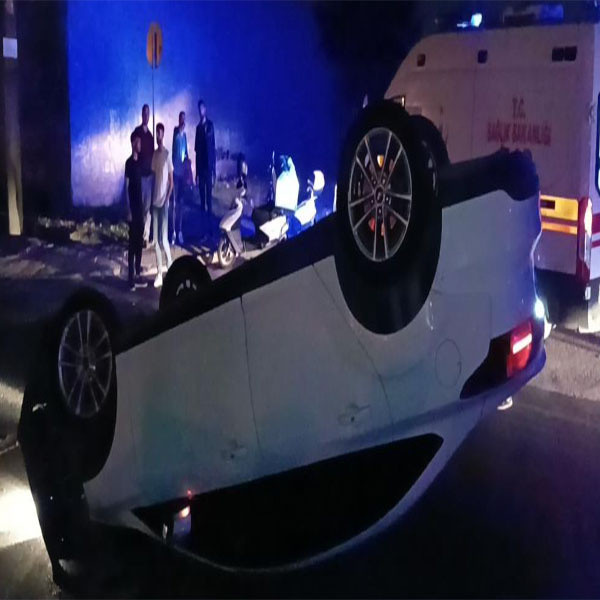 Kocaeli'de film gibi kaza! Kaza yapan kardeşinin yanına giderken kaza yaptı - Resim: 1