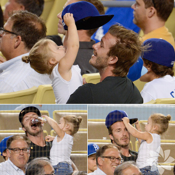 David Beckham'dan babalara 'babalık' dersi!  - Resim: 2