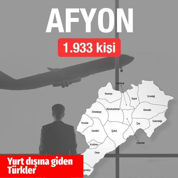 Türkiye'den yurt dışına hangi ilden kaç kişi göç etti? İşte il il göç sayıları - Resim: 3