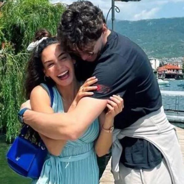 Ebru Şahin-Cedi Osman Makedonya'da evet dedi! Ebru Şahin'in gelinliği büyüledi! İşte nikahtan ilk kareler... - Resim: 4