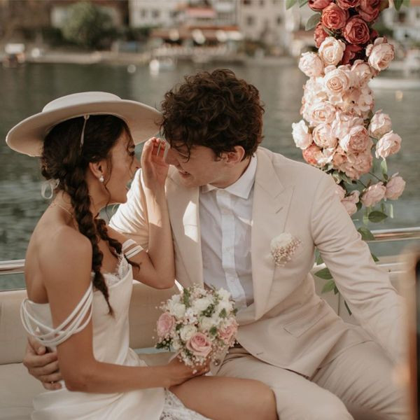 Ebru Şahin ve Cedi Osman aşklarının başladığı Çeşme'de evlendi! Nikahlarını temsili olarak Acun Ilıcalı kıydı... - Resim: 4