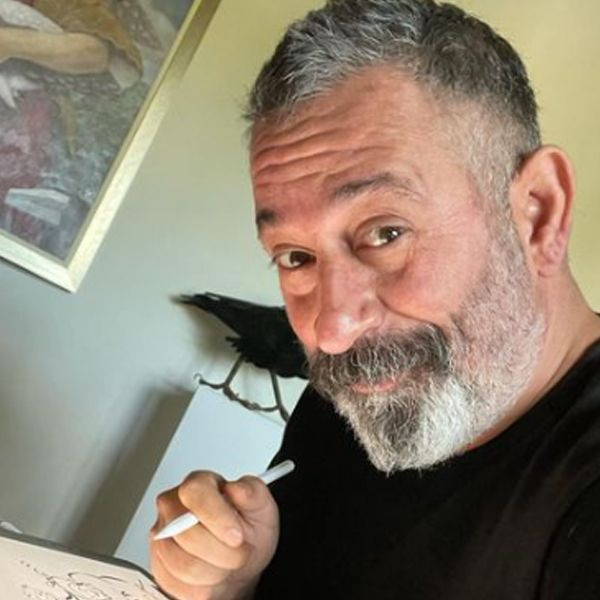 Her filminde vardı! Cem Yılmaz fotoğraftaki gizemli kişiyi açıkladı bakın kimmiş.... - Resim: 4