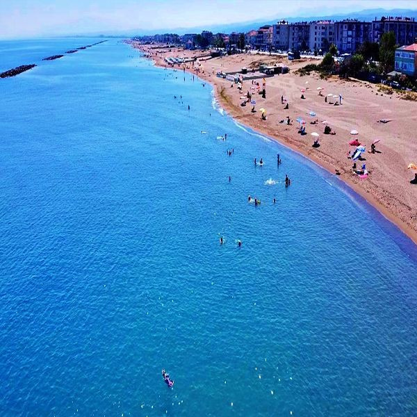 Sakarya sahilde tehlike! Tatilciler uyarıldı sahile giriş yasaklandı - Resim: 1