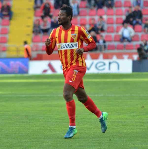 Asamoah Gyan, Kayserispor’a haciz gönderdi - Resim: 0