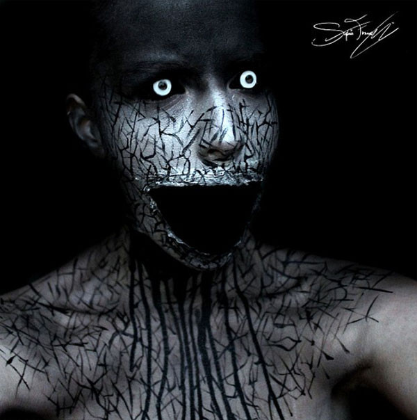 Böyle bir makyaj daha önce görmediniz! - Resim: 3