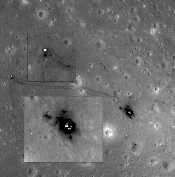 Ay'da 40 yıl önceki ayak izi - Resim: 1