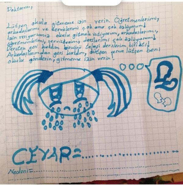 Diyarbakır'da doktora gelen mektup görenleri duygulandırdı: İzin verin - Resim: 0