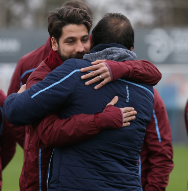 Trabzonspor'da Olcay Şahan takıma döndü - Resim: 0