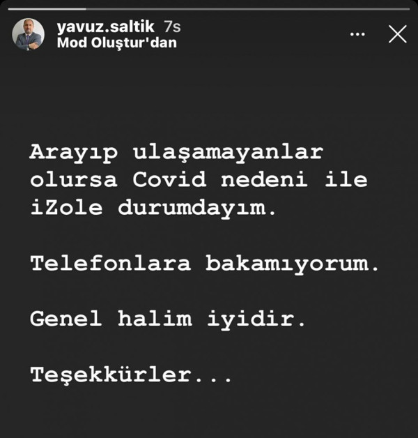 İBB'de koronavirüs şoku! Yavuz Saltık'ın testi pozitif çıktı - Resim: 0