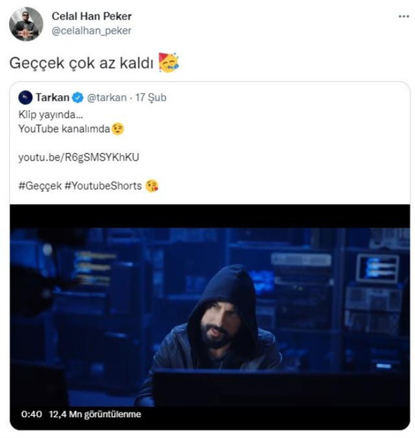 Aylar sonra sessizliğini Tarkan Geççek'le bozdu! Sedat Peker'in oğlu Celal Han Peker paylaştı - Resim: 0